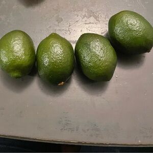 Fake Fruit Green limes Artificial Realistic Lifelike Decorative